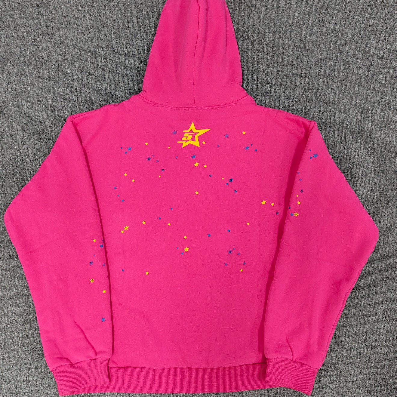 Pink Splatter Spider Hoodie
